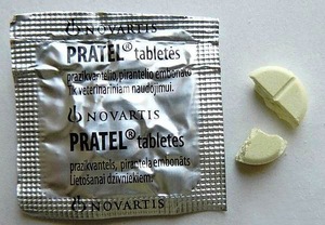 נוברטיס פראטל - טבליות לכלבים וחתולים נגד תולעים.