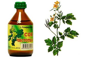 ניתן לרכוש מיץ קלנדין בבית המרקחת.