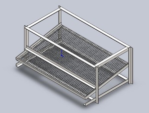 ציור של כלוב שליו