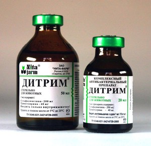 דיטרים - טופס שחרור חומר אנטיבקטריאלי דיטרים - הוראות