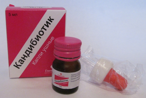 אילו מחלות מטפלות טיפות אוזניים קנדיביוטיות?