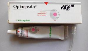 משחת אורידרמיל מיועדת לחתולים ולכלבים.