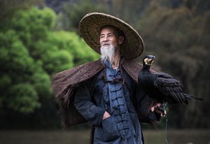 דייג עם קורמורן - לדוג יחד זה יותר כיף