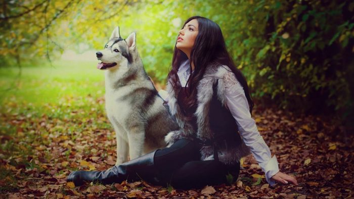 צילומי סתיו עם חיות מחמד