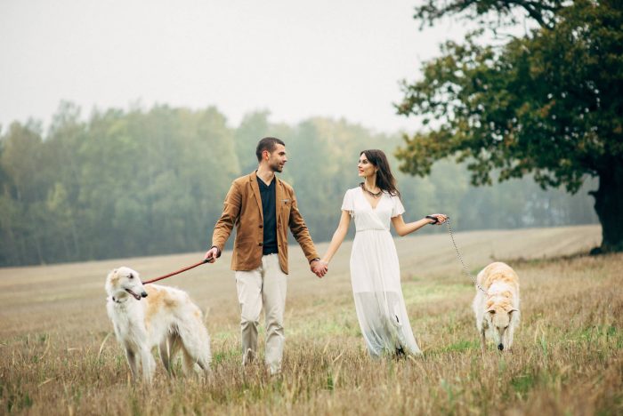 צילומי סתיו עם כלב