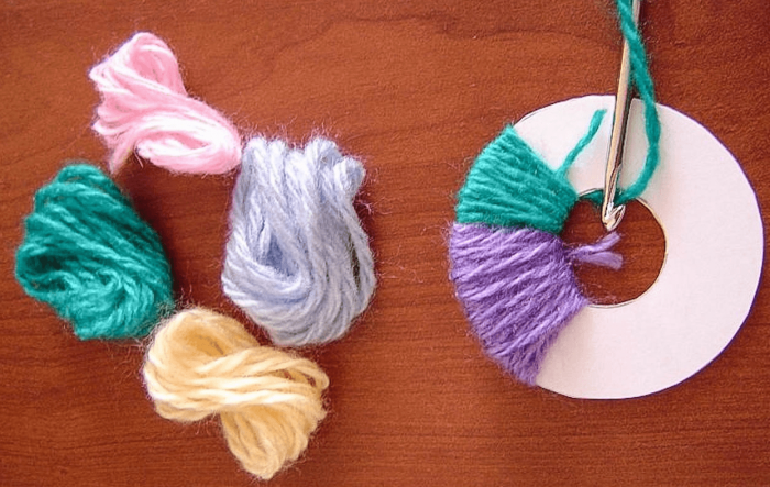 פומפום חתולים עשה זאת בעצמך