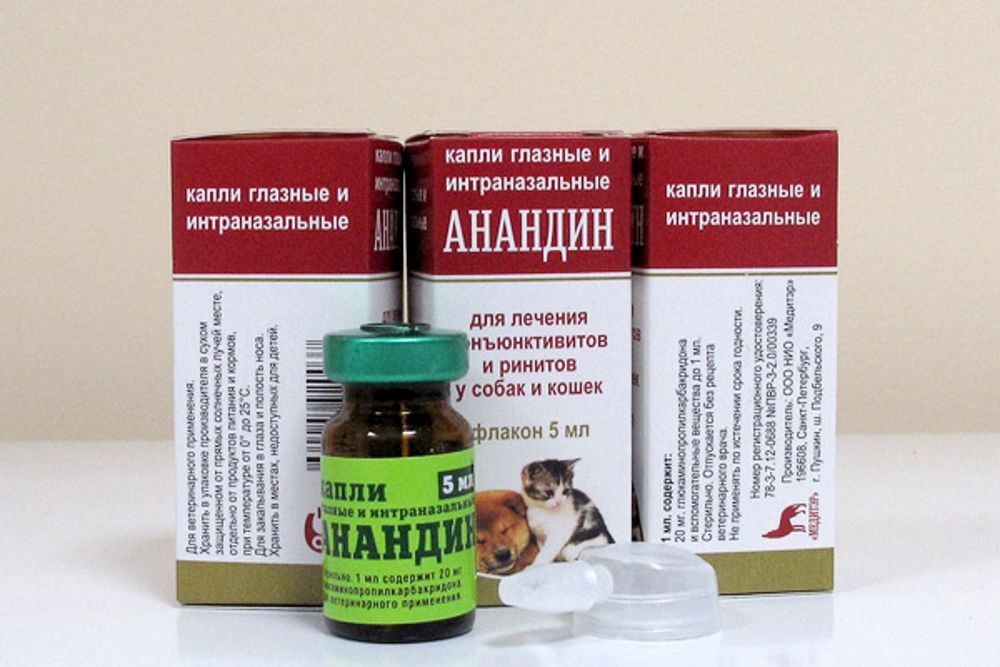 אנאנדין לחתולים: הרכב וצורת שחרור, הוראות שימוש