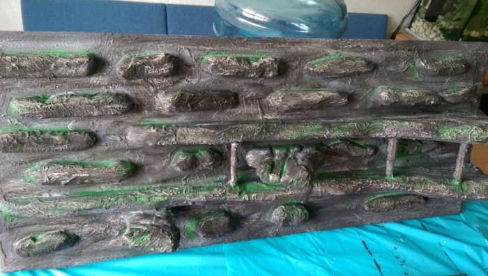 רקע אקווריום DIY