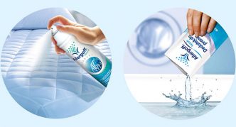 אלרגוף בספריי ובנוזל כביסה