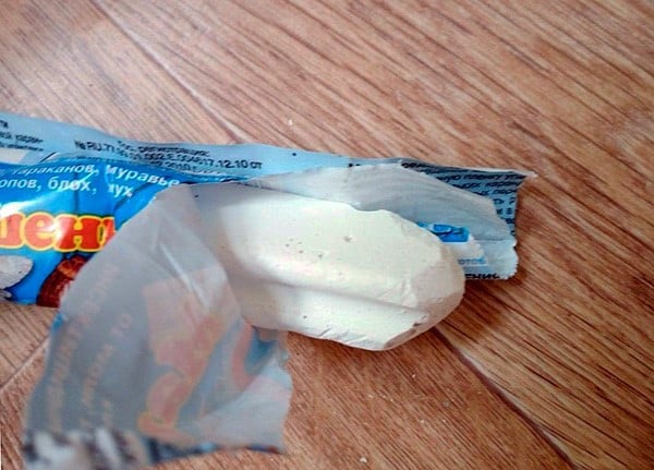 גיר משנקה באריזה פתוחה