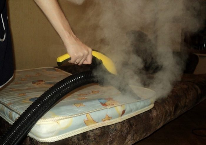 מזרן ילדים מטופל באדים