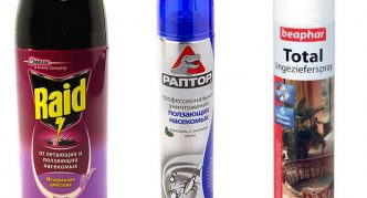 אירוסולים Raid, Raptor, Beaphar מפני פרעושים