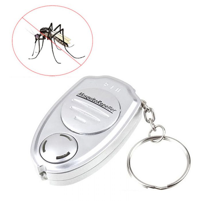 דוחה יתושים אולטרסאונד במחזיק מפתחות