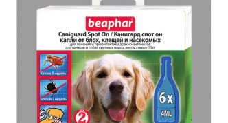 טיפות קרציות של Befar