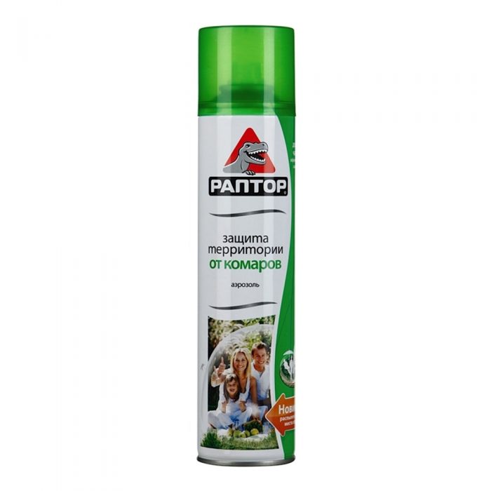 תרסיס דוחה יתושים ראפטור