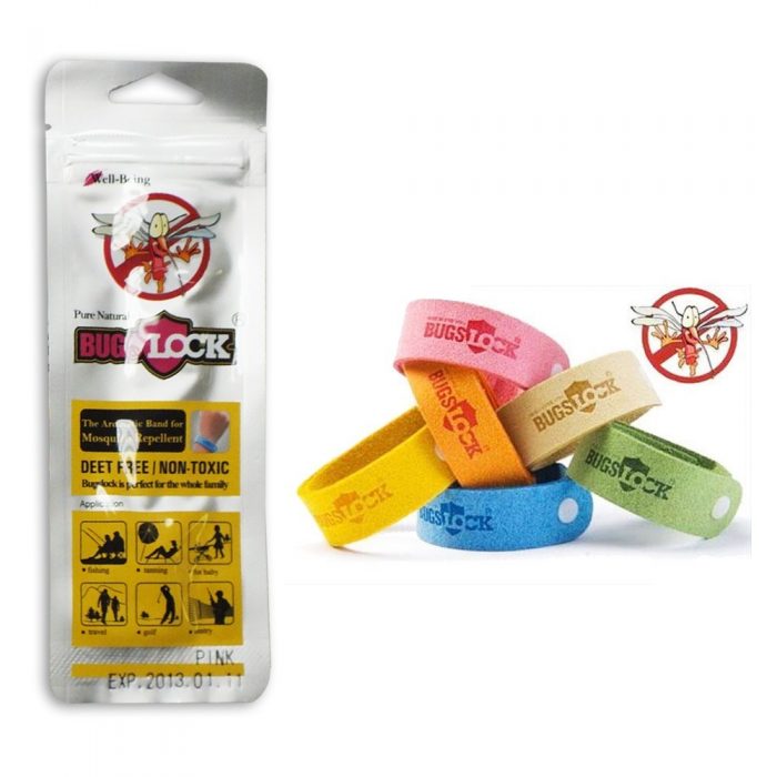 צמידי דוחי יתושים של Bugslock