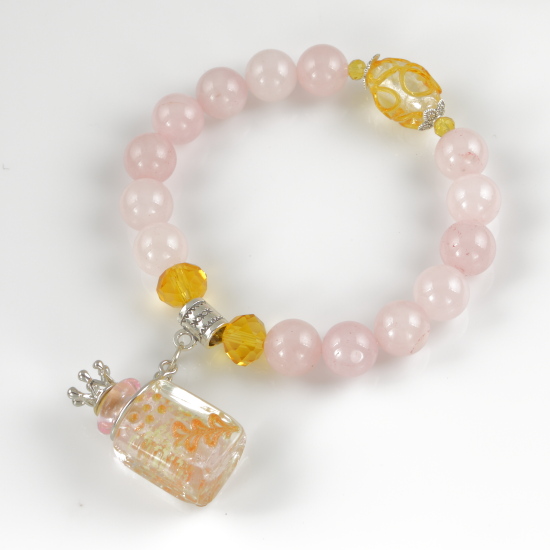 צמיד בניחוח ורוד בהיר