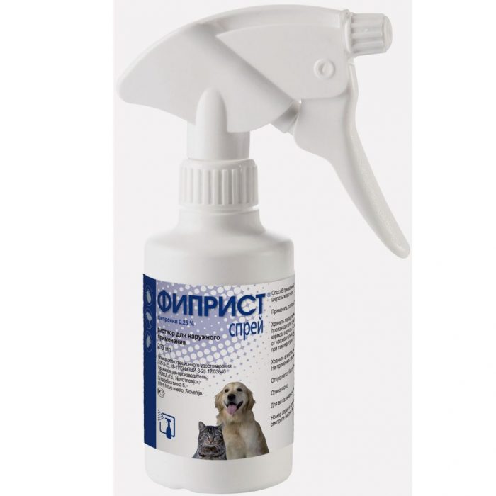 תרסיס נגד פרעושים לחתולים ולכלבים מבית Finprist