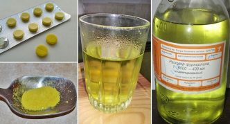 טבליות ותמיסה של פורצילין