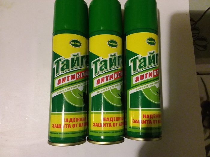 תרסיס טייגה נגד קרציות