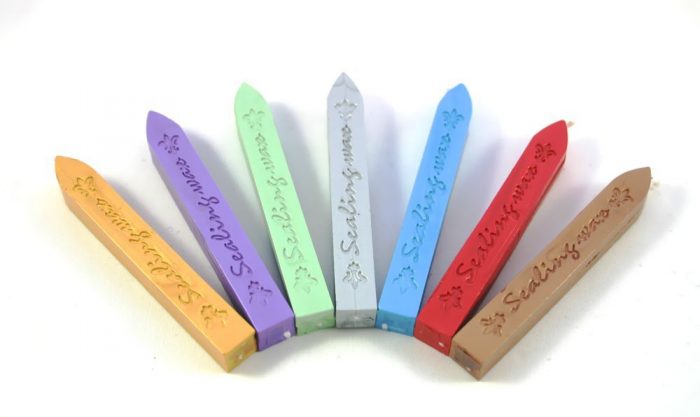 שעוות איטום עם פתיל