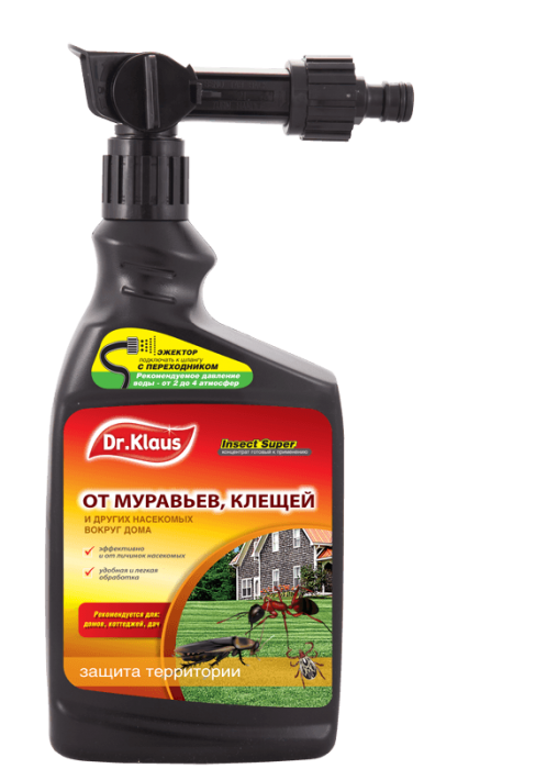 ד"ר קלאוס לטיפול בנמלים וקרציות