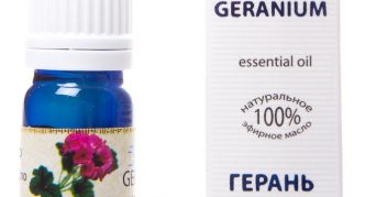 שמן אתרי גרניום