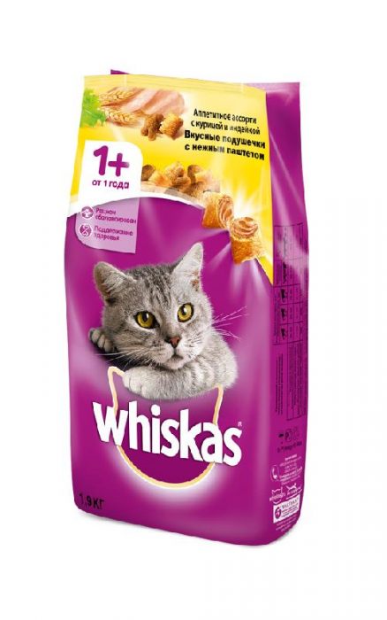 סקירת מזון יבש של ויסקאס