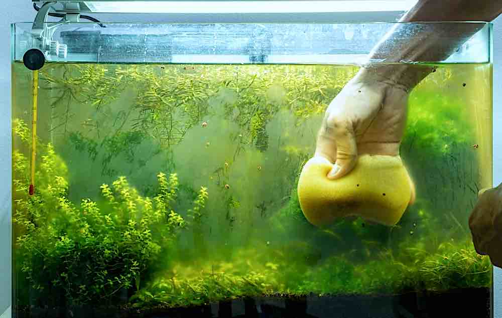 גורמים לזיהום תחתית האקווריום
