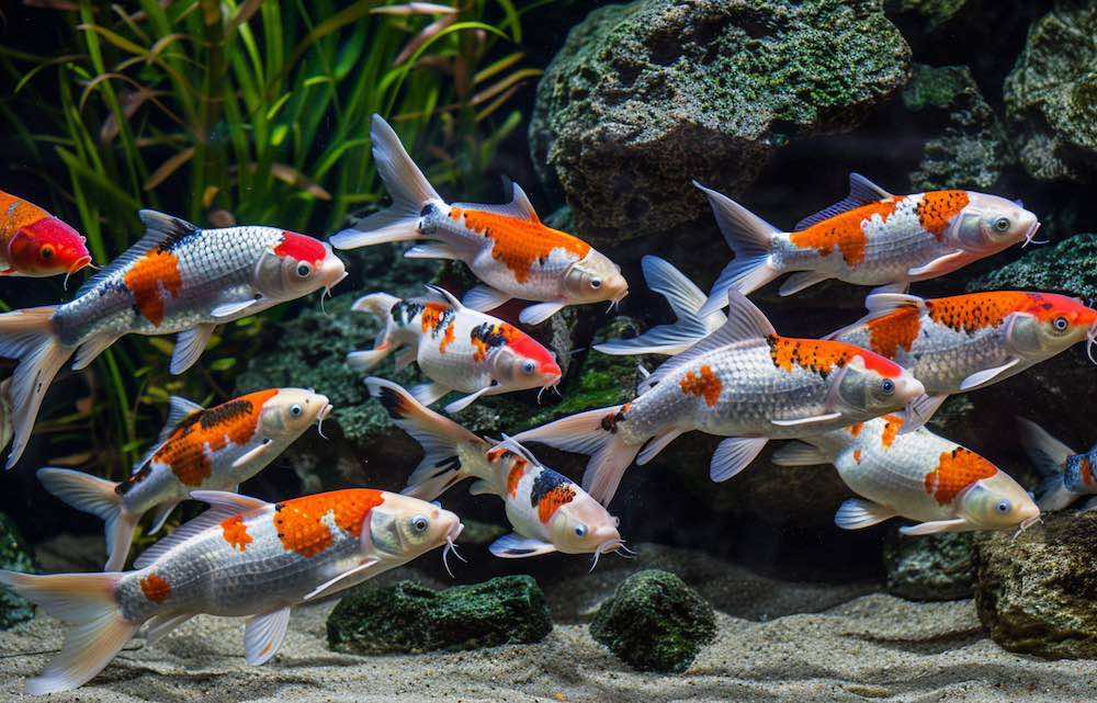 תכונות של גידול קרפיון קוי באקווריום